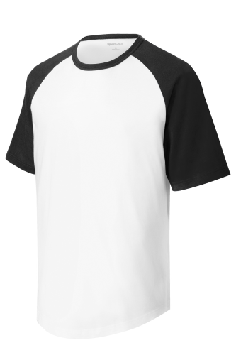 Sport-Tek Youth Short Sleeve Colorblock Raglan Jersey