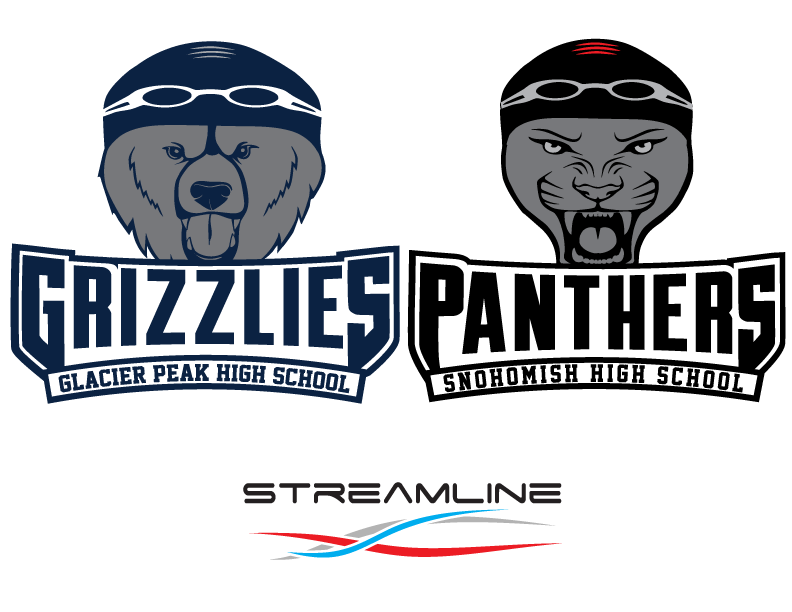 GP & SHS Boys Swim and Dive logo