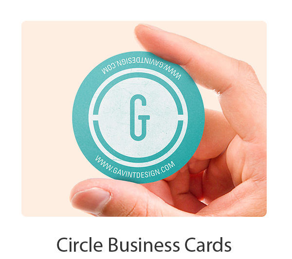 Circle Business Card Printing