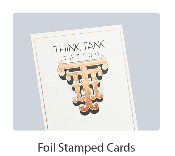 Foil Stamped Business Cards