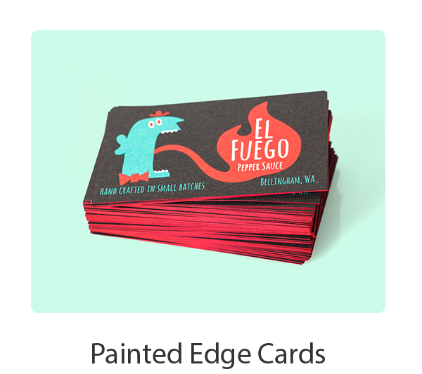 Painted Edge Business Card Printing