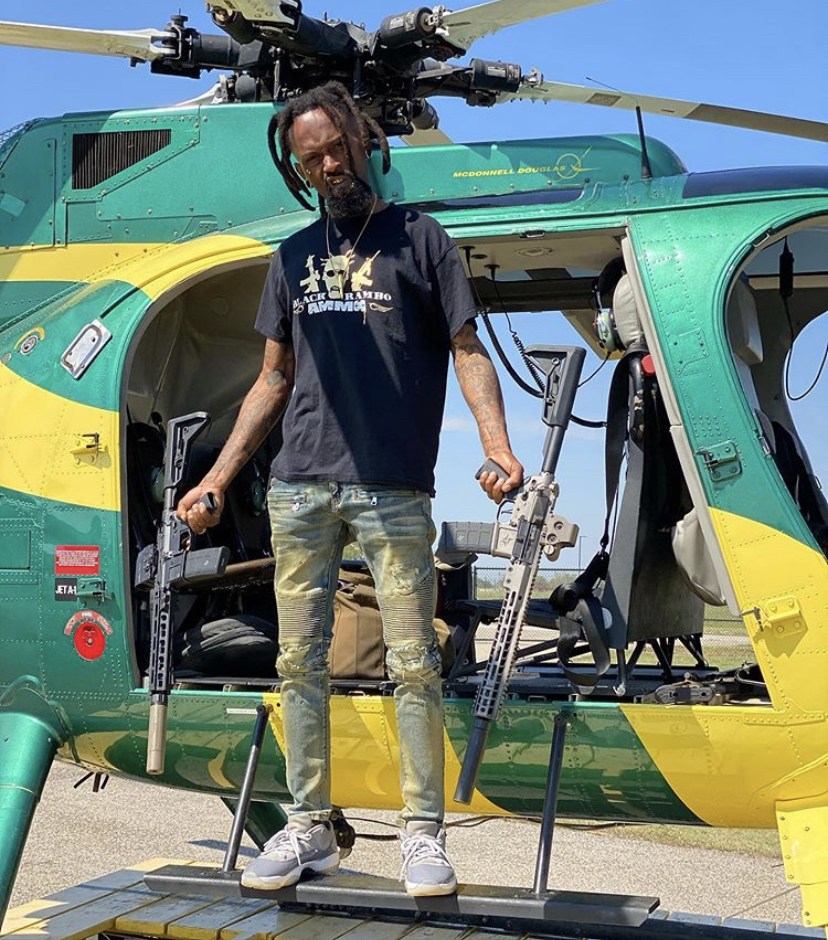 Black Rambo Ammo Merch