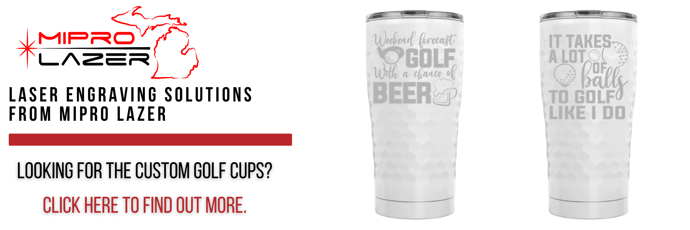 Weekend Forecast Golf With a Chance of Beer Laser Engraved YETI