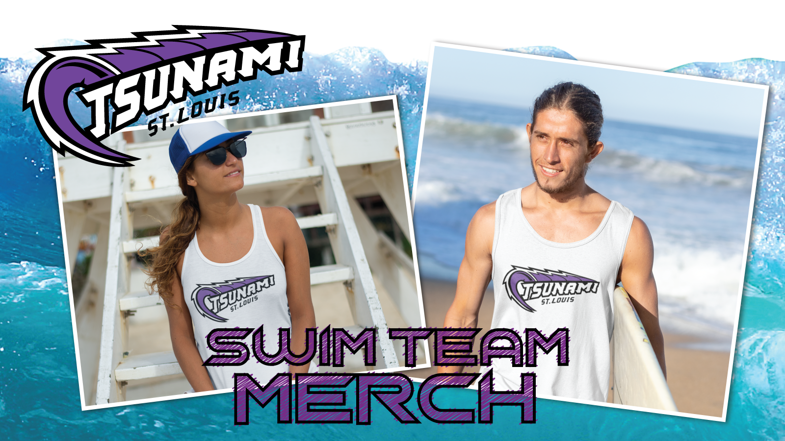 Tsunami la swimming