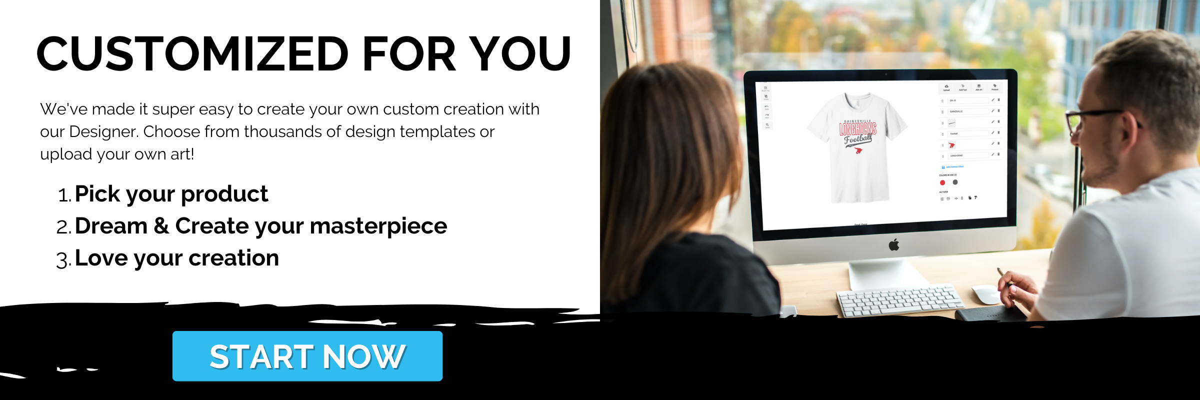 Tidal Colors TShirt Printing Atlanta