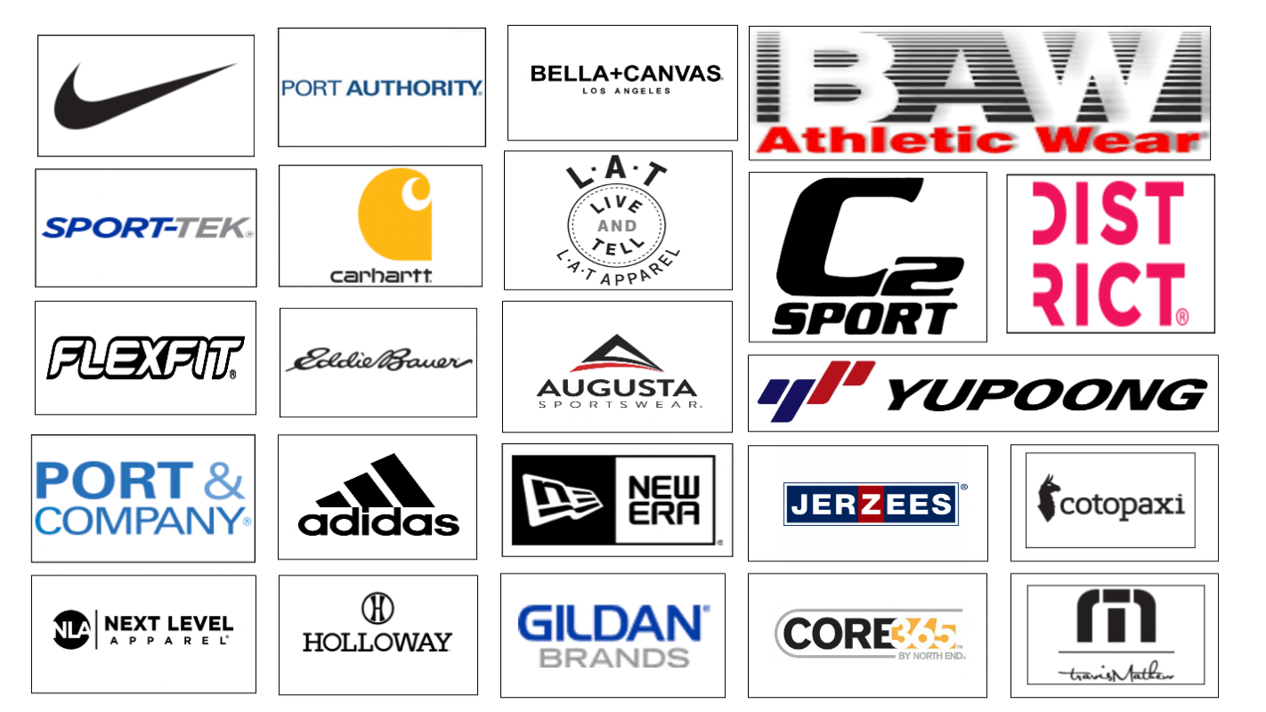 Sports apparel brands on sale