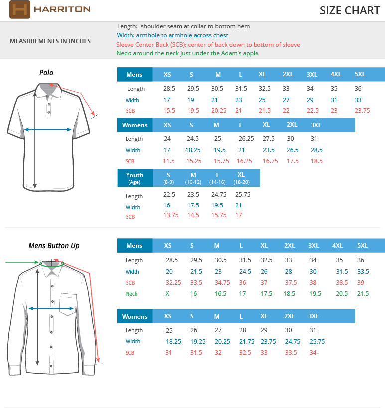 Nautical Blue LongSleeve Twill Shirt with StainRelease by Harriton