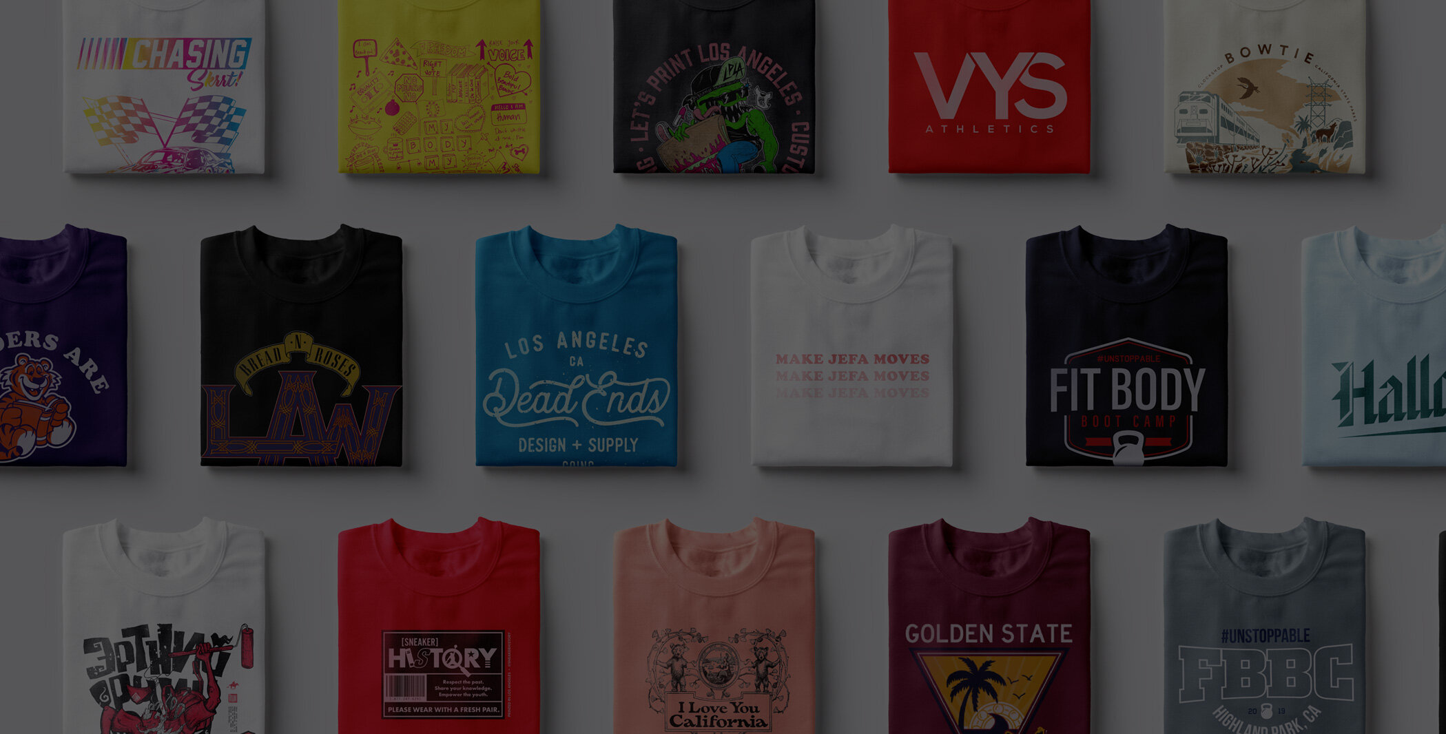 Home | Custom Printed T-Shirts, Hoodies, Tanks & More