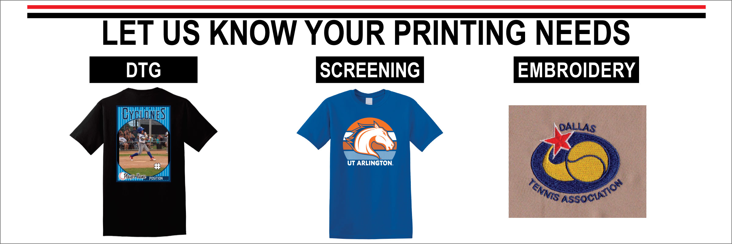 UT Graphic Tees Home Page