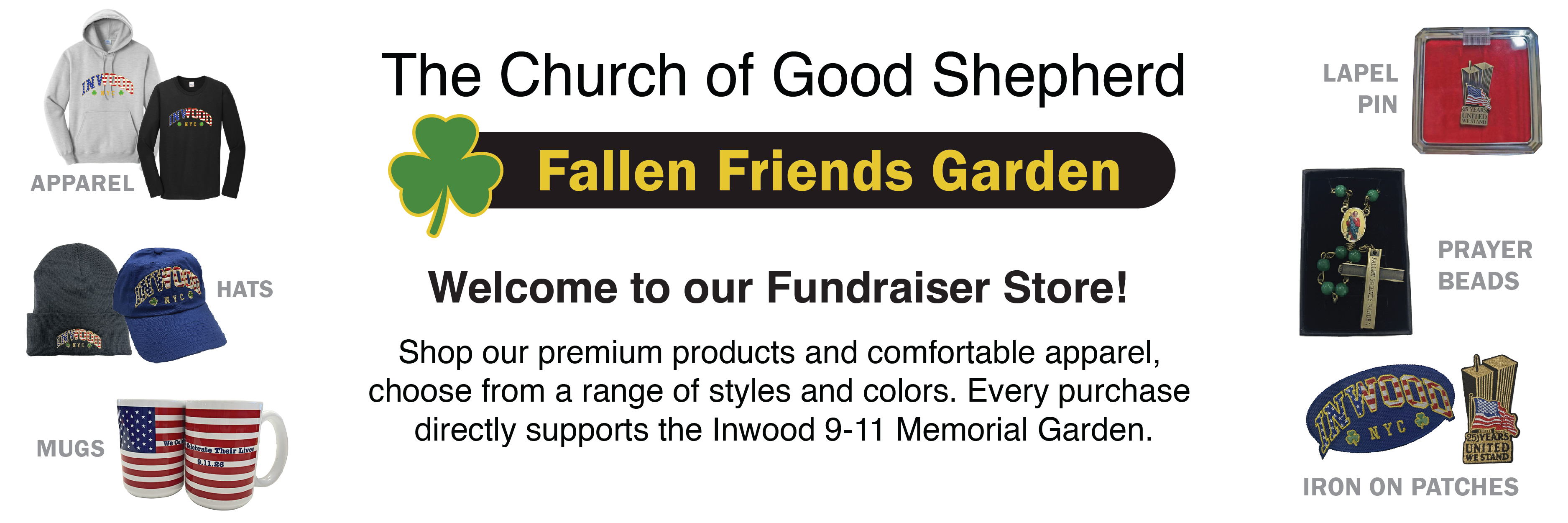 Fallen Friends Garden Fundraising Store
