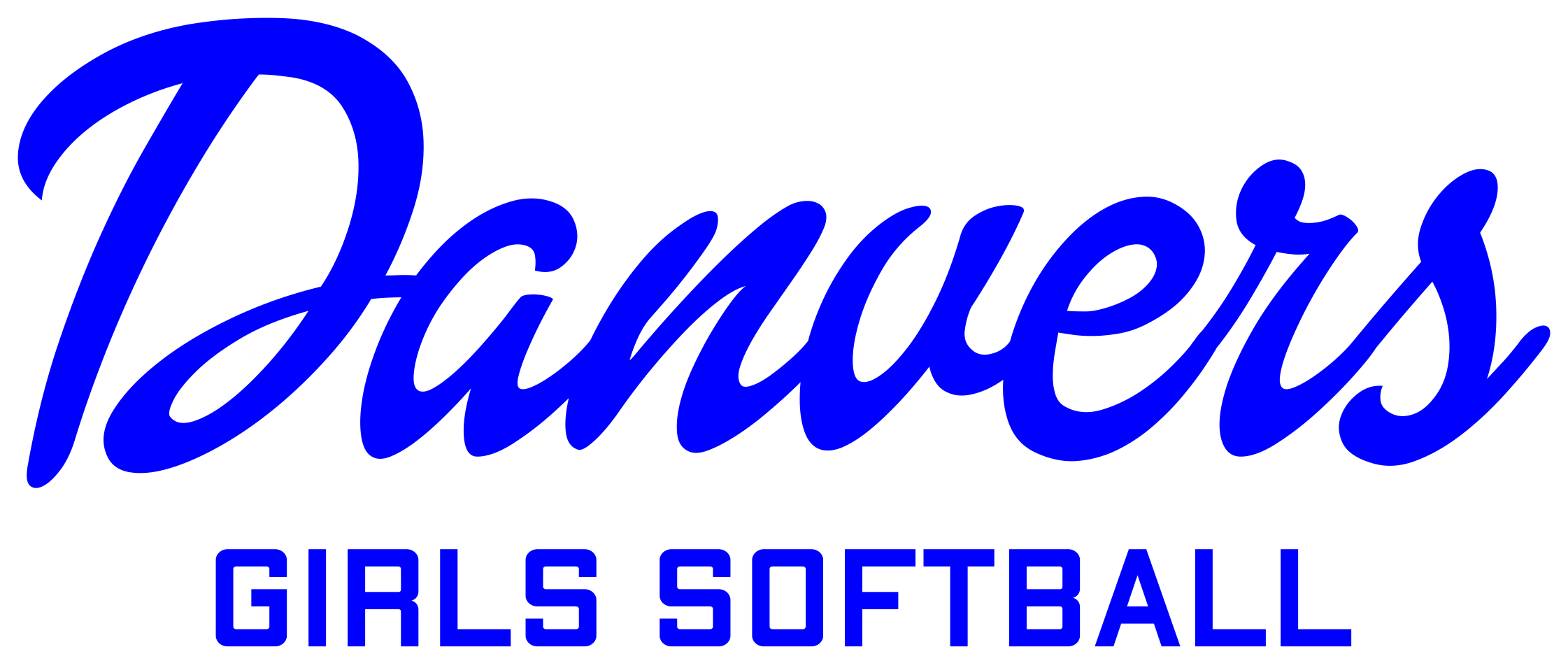 blue angels softball logo