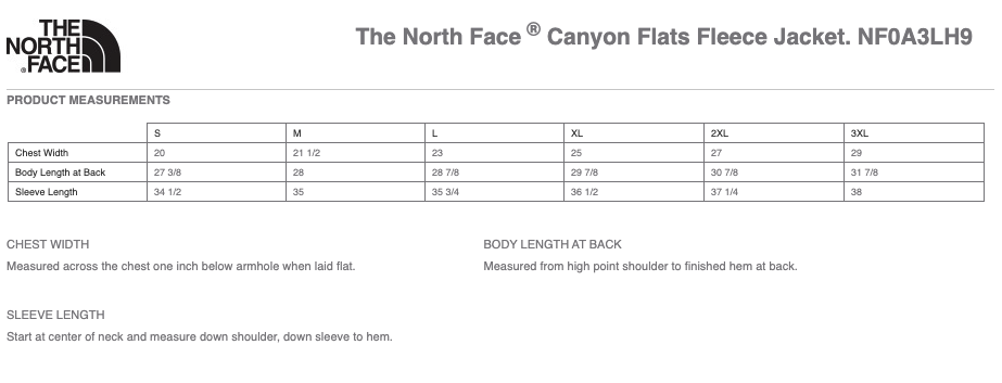 New The North Face Canyon Flats Smooth Fleece Jacket Emco Industrial