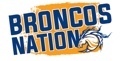 Bronco Nation Stacked – northern screen printing & embroidery